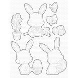 Ніж для вирубки My Favorite Things - SY Easter Bunnies Die-namics