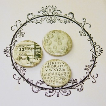 Скрап-значки (фішки) від Бумага Марака - Для нього