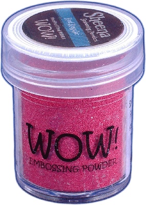 Пудра для эмбоссинга Wow Red Metalline - Regular, 15 мл