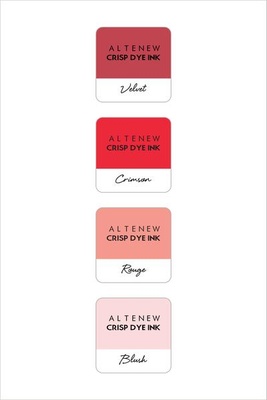 Набор чернил от Altenew - Red Sunset Mini Cube Set