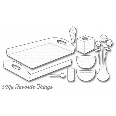 Ніж для вирубки My Favorite Things - Die-namics Bedside Comfort, 15шт.