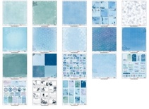 Набор бумаги для скрапбукинга Зима,  30,5х30,5 см, 11 листов от ScrapBerry's - Зима