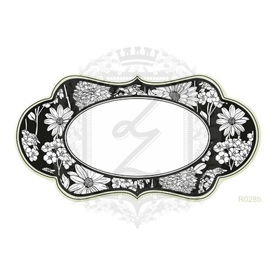 Акриловый штамп Lesia Zgharda R028b Рамка