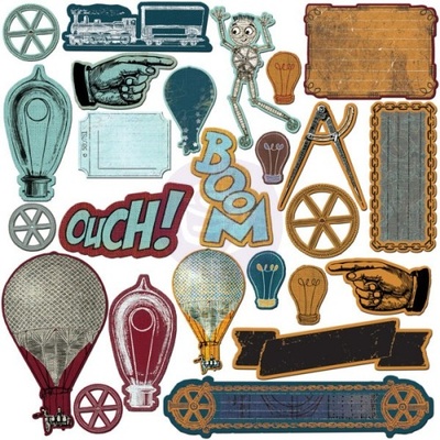 ЦЕНА СНИЖЕНА! Наклейки Prima - Stickers Craftsman