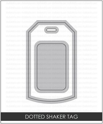 Ножі від Studio Katia - Dotted Shaker Tag