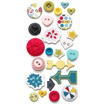 Ґудзики Fancy Pants - What A Wonderful Day Buttons