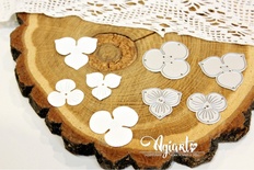 Ножи для вырубки "Набор цветов первоцветов №2" от AgiArt