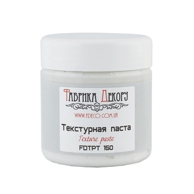 Текстурная паста Фабрика Декора, цвет белый, 150 мл