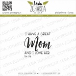 Акриловий штамп Lesia Zgharda I have a great MOM ТА179