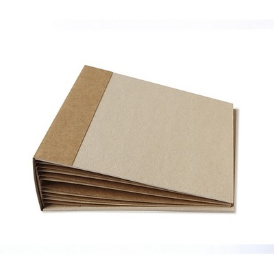 Заготовка для альбому 20 x20 см крафт, 10 аркушів, ТМ Фабрика Декору