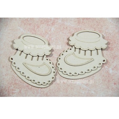 Чипборд Scrapiniec - Взуття пінетки