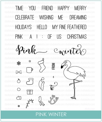 Штампи від Studio Katia - Pink Winter