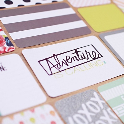 Набір карток Project Life by Becky Higgins - Core Kit - September Skies, 576 штук