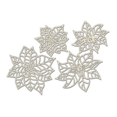 Набір чіпбордів Winter botanical diary 757, 10x15см, колір молочний, ТМ Фабрика Декору