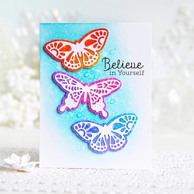 Ніж для вирубки від Spellbinders - Wandering Butterflies