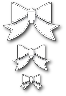 Ніж для вирубки від Memory Box - Stitched Bows