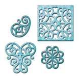 Ножі від Spellbinders - Adorning Accents