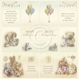 1/2  Набора двусторонней бумаги от Pion Design - Theodore and Bella -  30х30см, 13 листов