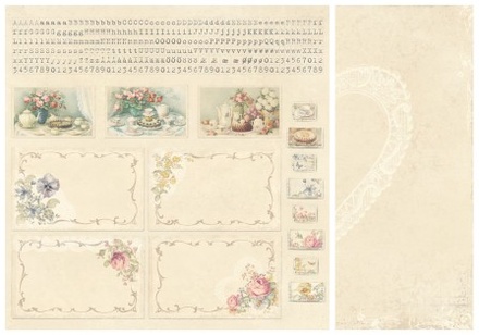 Лист двусторонней бумаги от Pion Design - Cut out sheet - For Mother, 30х30