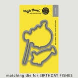 Ножи (310069) + Штампы (271064) от Waffle Flower - Birthday Fishes Die