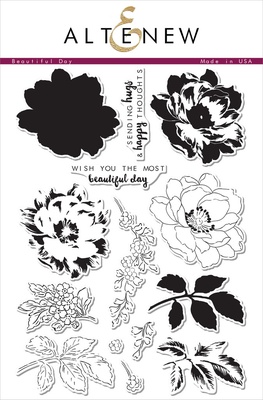 Набор акриловых штампов от Altenew - Beautiful Day Stamp Set