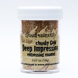 Пудра-эмаль для эмбоссинга  от Stampendous  - Chunky Gold, 19 грамм