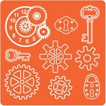 Силиконовые молды от Plaid - Mod Podge Mod Melts - Industrial