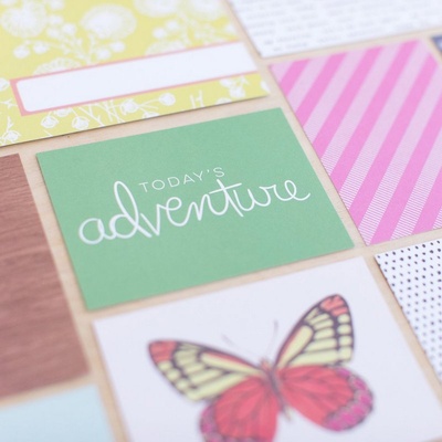 Набір карток Project Life by Becky Higgins - Core Kit - CK Snapshots, 616 штук