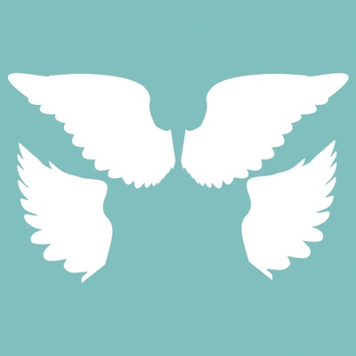 Чипборд від Вензелик - Крила, розмір: 30*90, 36*53 мм