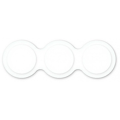 Мереживочки — заготовка для шейкера My Favorite Things — Circle Trio Shaker Pouches — 1 штука (3 кола)