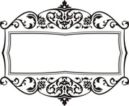 Акриловий штамп Frame Рамка, розмір 6,1х5,1 см