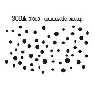 Трафарет SODAlicious - drops