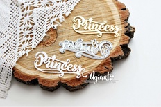 Ніж для вирубки "напис Princess" від AgiArt