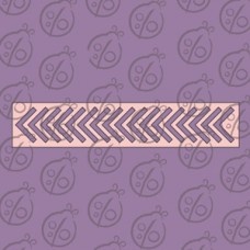 Чипборд. Бордюр "Шеврон", 15 см