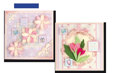 Ножі для вирубки від LeCreaDesign - Multi Die Flower 001, 8 елементів