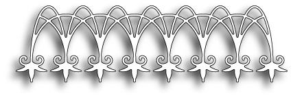 Ножі для вирубки від Memory Box - DeLacie Border