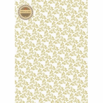 Аркуш дизайнерського паперу з малюнком Легко - Гілочки, А4