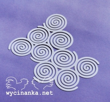 Маска-шаблон від Wycinanka - Фон "Равлики"