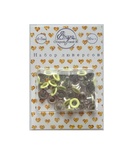 Набор люверсов с кольцом от ScrapEgo - "Желтый", 30 шт.