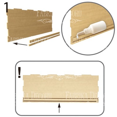 Органайзер (конструктор) для серветок ТМ Фабрика Декору