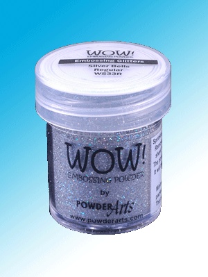 Пудра для эмбоссинга Wow Silver Bells - Regular, 15 мл.