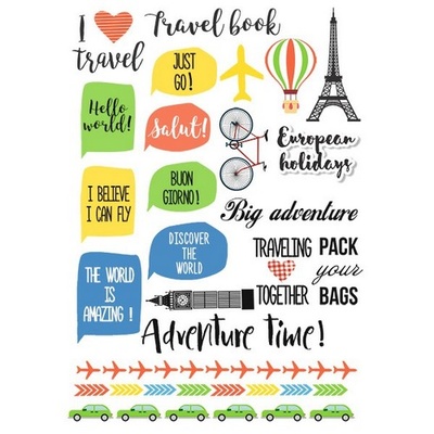 Оверлей - Фабрика Декору - European holidays, розмір 20x30см