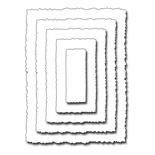 Лезвие Frantic Stamper Precision Die - Deckled Rectangles 