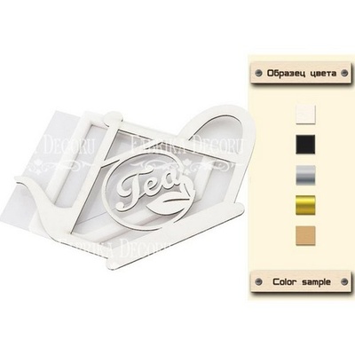 Заготовка для шейкера Заварювальний чайник 13,1x9,9 см, колір крафт, ТМ Фабрика Декору