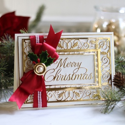 Нож от Spellbinders - Holly Jolly Christmas