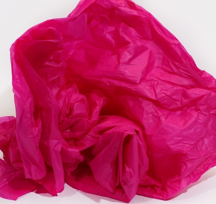 Папиросная бумага тишью 50х70 см  (слож.12,5 х 19см), цвет: малиновый, 10 листов