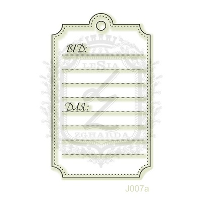 Акриловий штамп Lesia Zgharda J007a Журналінг