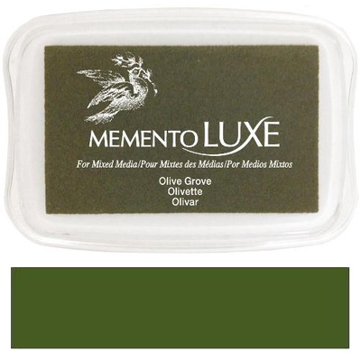 Чернила Tsukineko Memento Luxe - Olive Grove
