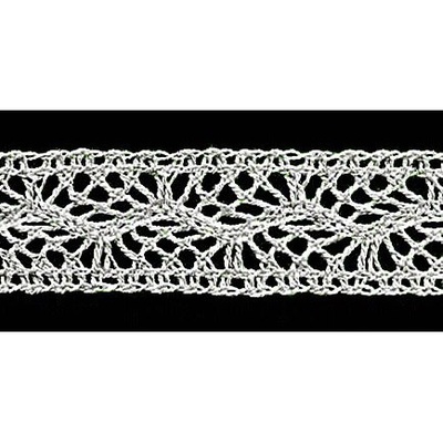 В’язане мереживо, колір «льон», ширина 22 мм, довжина 90 см