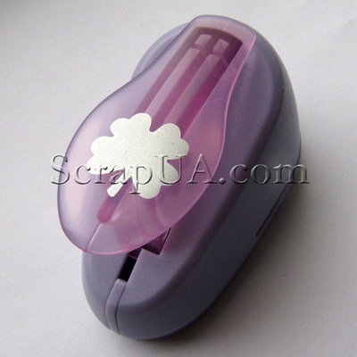 Фигурный дырокол Чарівна Мить - Лист клевера, размер 1.8 см